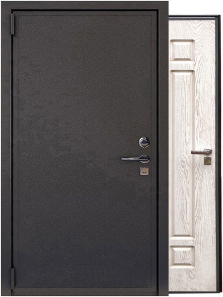 Входная металлическая дверь для частного дома на заказ в Воронеже