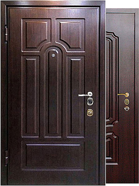 Купить металлическую дверь для частного дома в Воронеже с установкой