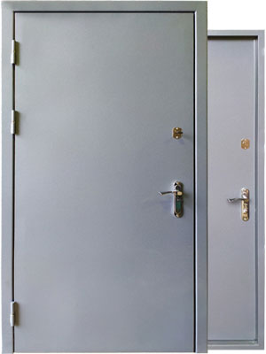 металлические строительные двери для строительных объектов
