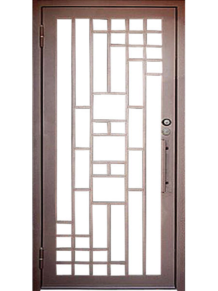 металлические входные и стальные двери с решеткой