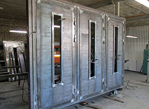 Изготовление входных металлических стальных и железных дверей на заказ в Воронеже