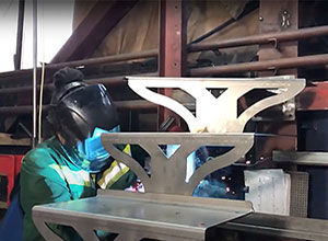 Изготовление лестниц на металлическом каркасе в Воронеже