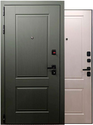 купить входные металлические двери с отделкой МДФ на заказ по ценам производителя в Воронеже