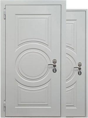 купить входные металлические двери с отделкой МДФ на заказ по ценам производителя в Воронеже