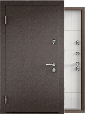 Входная металлическая дверь для квартиры